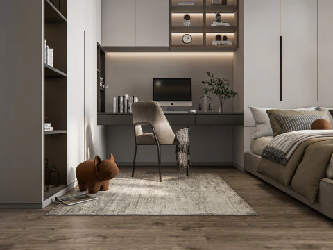 Dormitorio 05 Modelo 3D