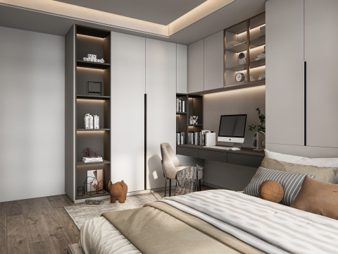 Bedroom 05 3D Модель