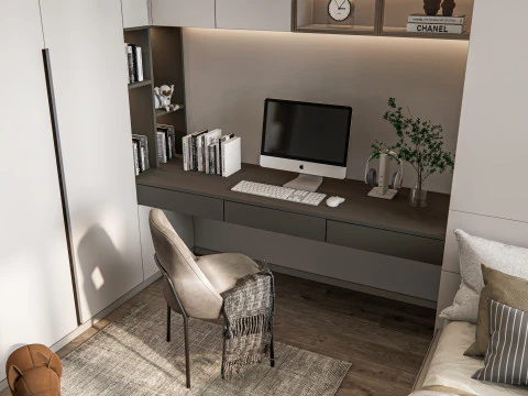 Dormitorio 05 Modelo 3D