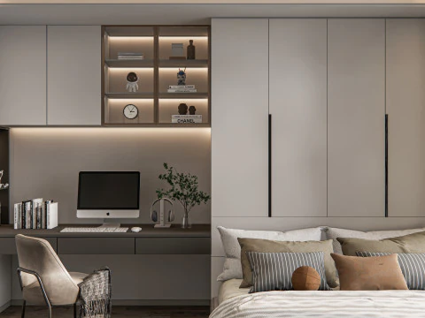 Dormitorio 05 Modelo 3D