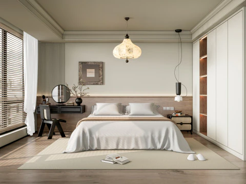Bedroom 07 3D Model