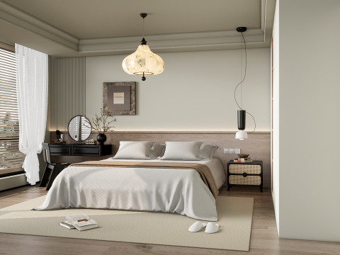 Bedroom 07 3D Модель