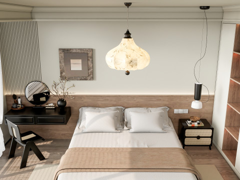 Bedroom 07 3D Модель