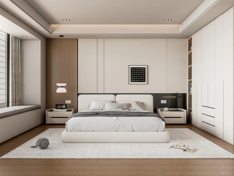 Schlafzimmer 08 3D Modell .c4d .max .obj .3ds .fbx .stl .blend 