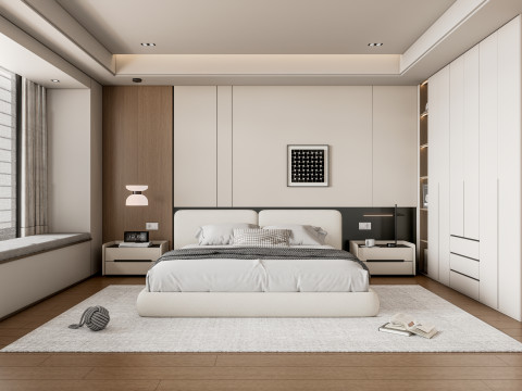 Bedroom 08 3D 모델