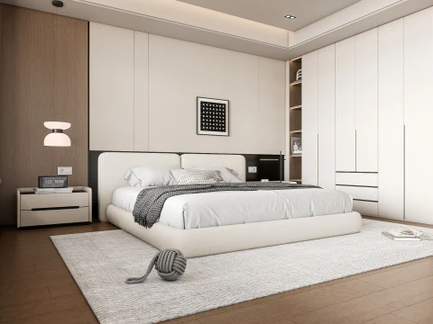 Schlafzimmer 08 3D Modell