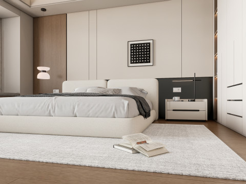Bedroom 08 3D 모델