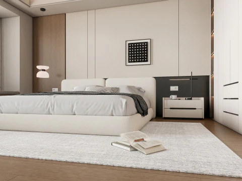 Schlafzimmer 08 3D Modell