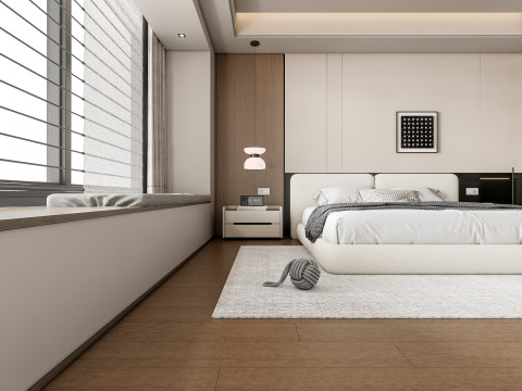 Bedroom 08 3D 모델