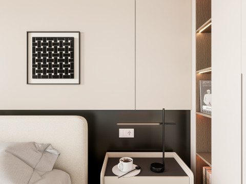 Bedroom 08 3D 모델