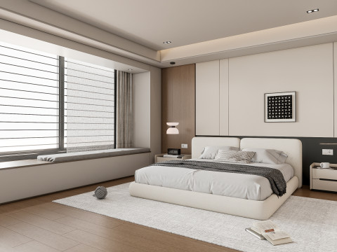 Bedroom 08 3D 모델