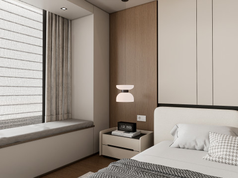 Bedroom 08 3D 모델
