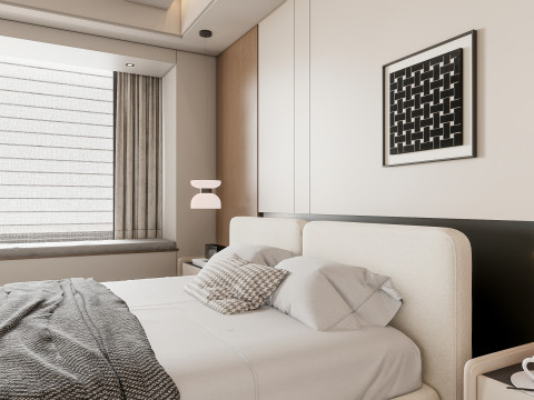 Bedroom 08 3D 모델