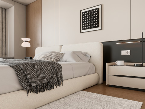 Bedroom 08 3D 모델