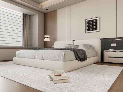 Bedroom 08 3D 모델