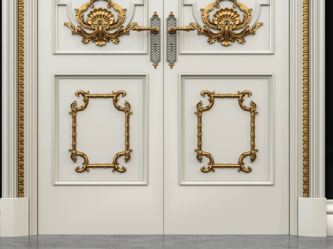 Classic carvings moldings 12 Modello 3D