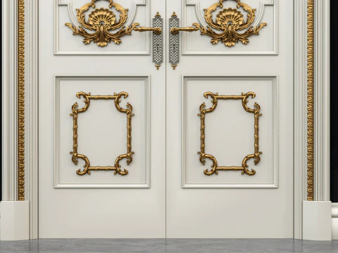 Molduras de esculturas cl&aacute;ssicas 12 Modelo 3D