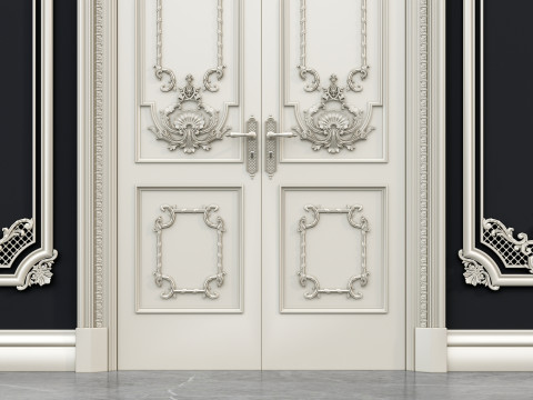 Classic carvings moldings 12 Modello 3D