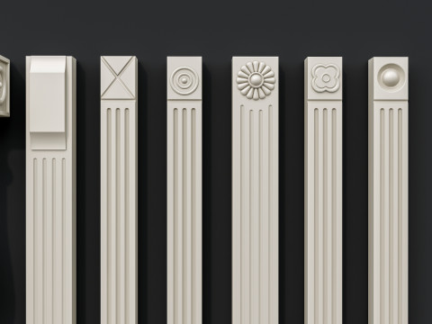 Classic carvings moldings 15 Modello 3D