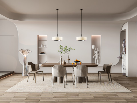 Dining Room 01 Modello 3D