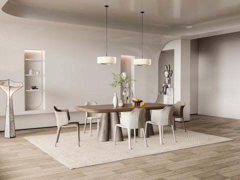 Dining Room 01 Modello 3D