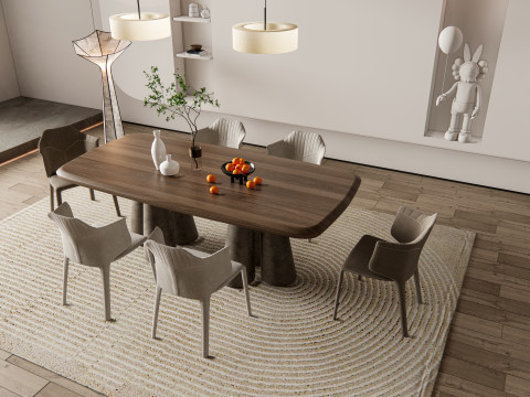 Dining Room 01 Modello 3D