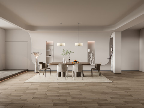Dining Room 01 Modello 3D