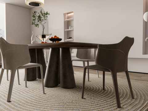 Dining Room 01 Modello 3D