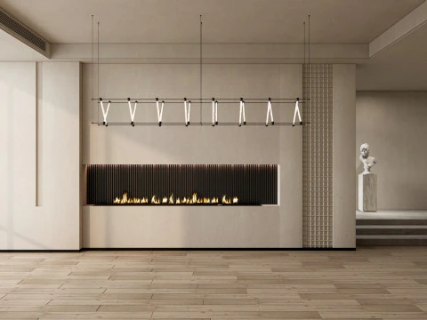 भोजन कक्ष 02 3D मॉडल