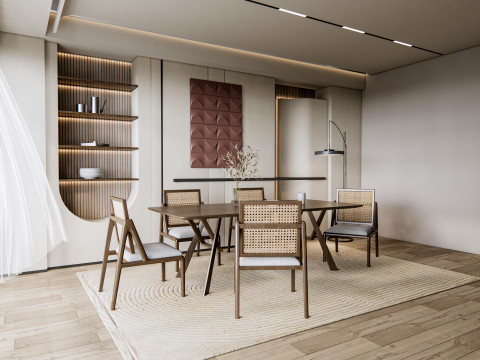 Dining Room 03 Modello 3D