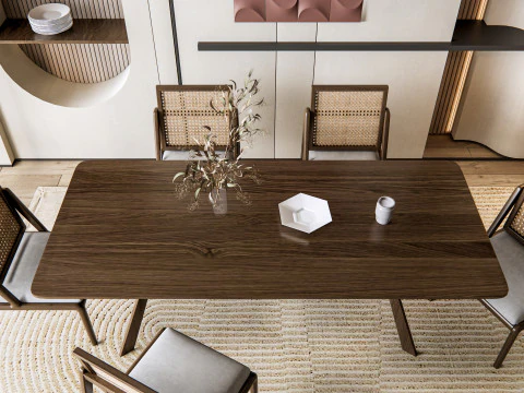 Dining Room 03 3D Model