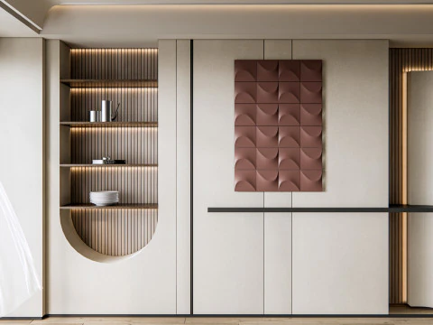 Dining Room 03 3D Model