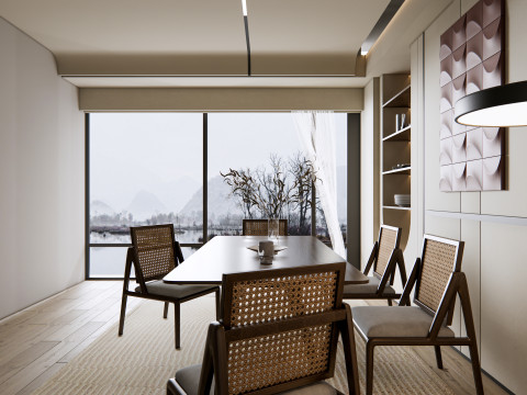 Dining Room 03 Modello 3D