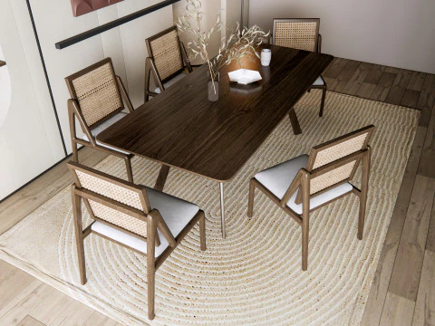 Dining Room 03 3D Model