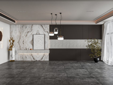 Dining Room 04 3D Model