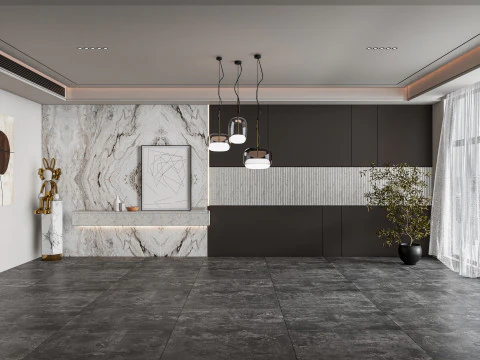 Dining Room 04 3D Model