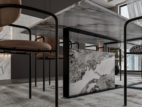Dining Room 04 3D Model