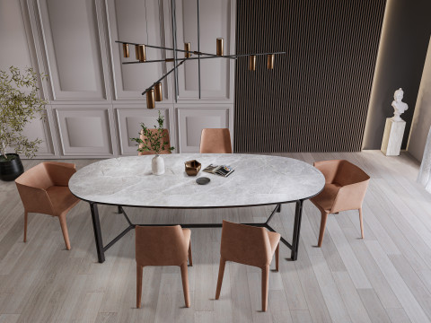 Dining Room 05 Modèle 3D