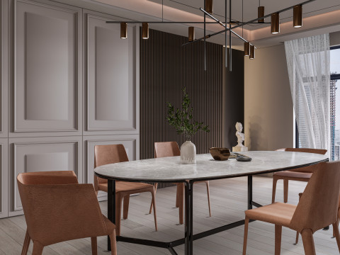 Dining Room 05 Modèle 3D