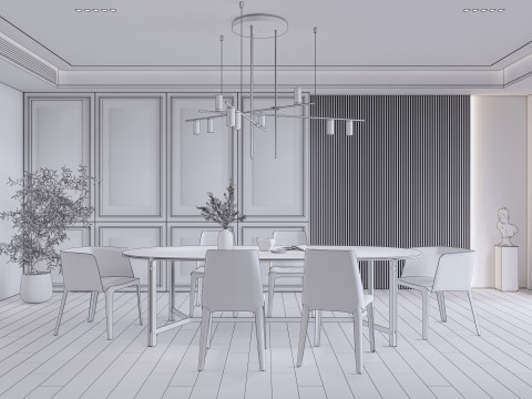 Dining Room 05 Modèle 3D