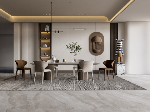 Dining Room 06 3D Model