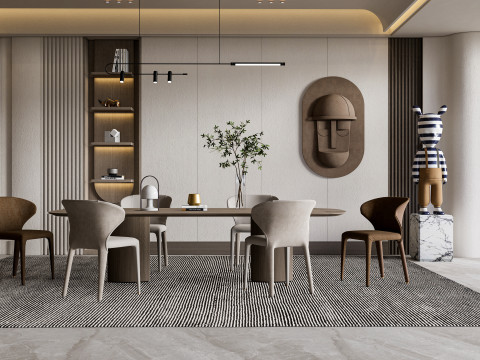 Dining Room 06 Modello 3D