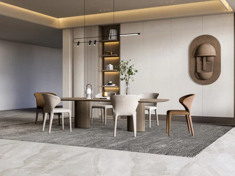 Sala da pranzo 06 Modello 3D