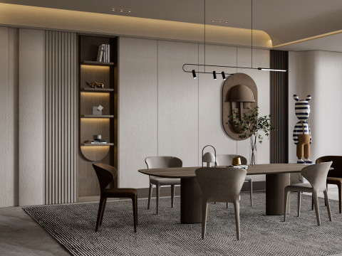 Dining Room 06 Modello 3D