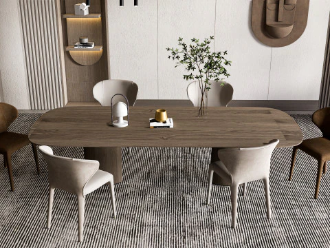 Sala da pranzo 06 Modello 3D