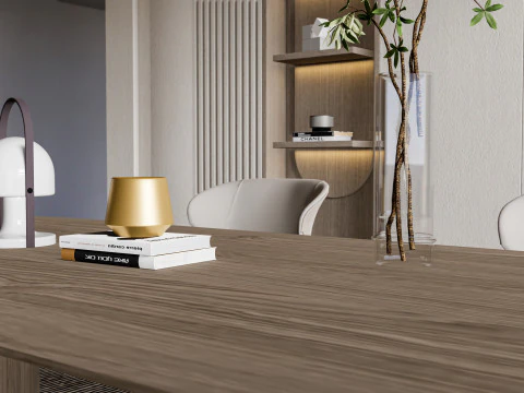 Sala da pranzo 06 Modello 3D