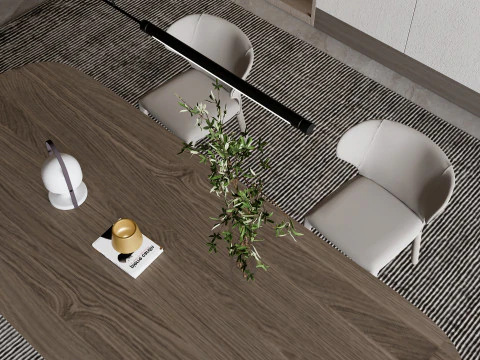 Sala da pranzo 06 Modello 3D