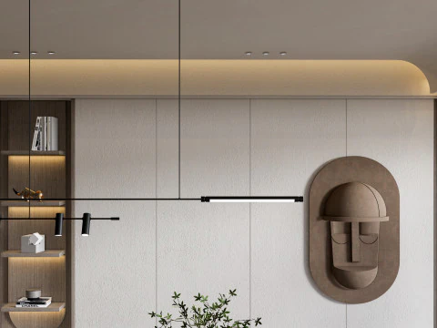 Sala da pranzo 06 Modello 3D