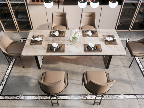 Dining Room 07 3D मॉडल