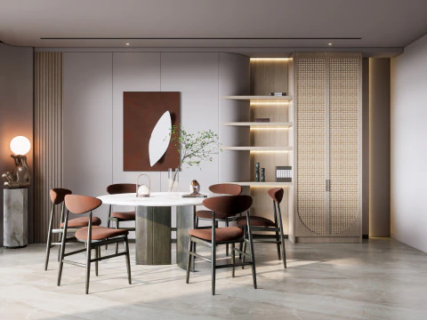 Eetkamer 08 3D Model